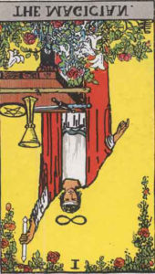 魔術師の逆位置