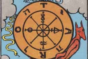 運命の輪の正位置