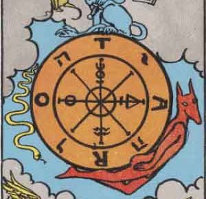 運命の輪の正位置