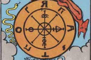 運命の輪の逆位置