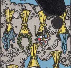 カップの7の逆位置