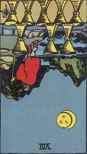 カップの8の逆位置