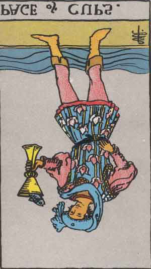 カップの小姓の逆位置