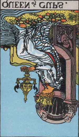 カップの女王の逆位置