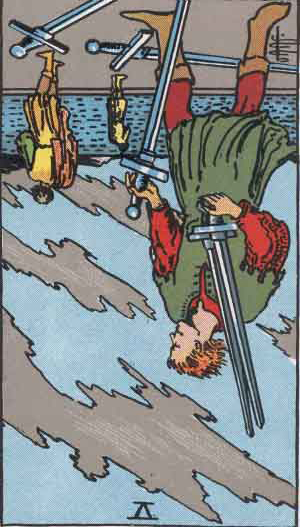 ソードの5の逆位置