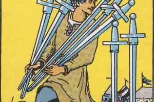 ソードの7の正位置